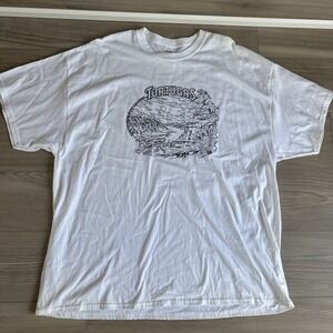 Daytona Tortugas Bob Ross White Gildan T-Shirt From 2019 New Men's Size 3XL‎